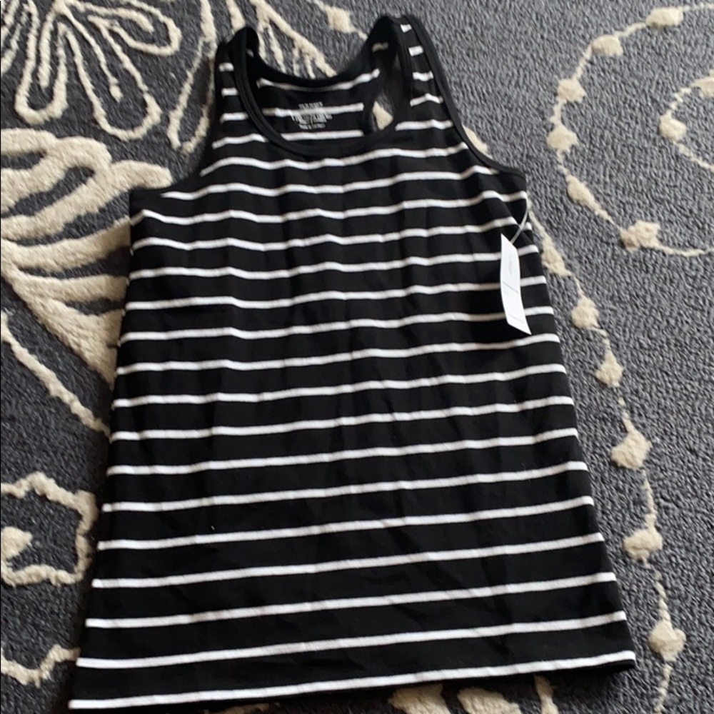 Brand new striped tank top